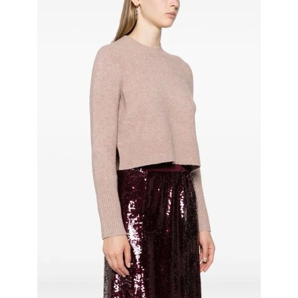 ALL SAINTS Wick Brushed Juper Sweater Alpaca Wool Blend Women’s Size Medium - Picture 3 of 14